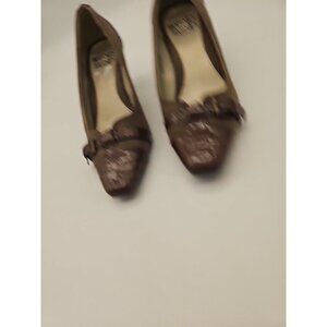Mootsies Tootsies  Womens Brown Close Toe Heel Slip On Shoes Size‎ 6M